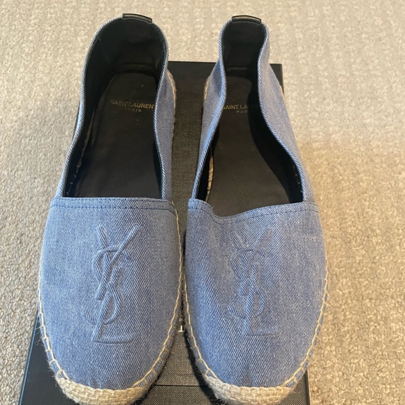 Saint Laurent Denim Espadrille - Picture 6 of 6